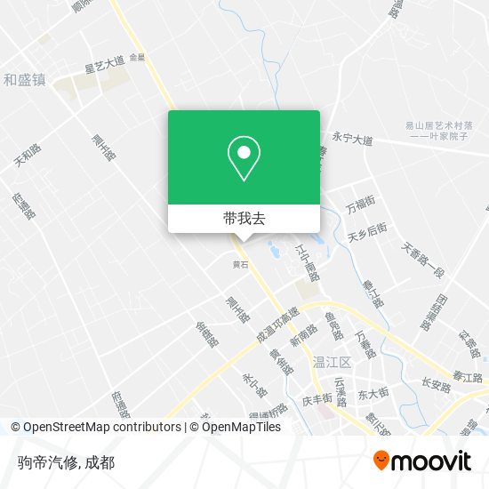 驹帝汽修地图