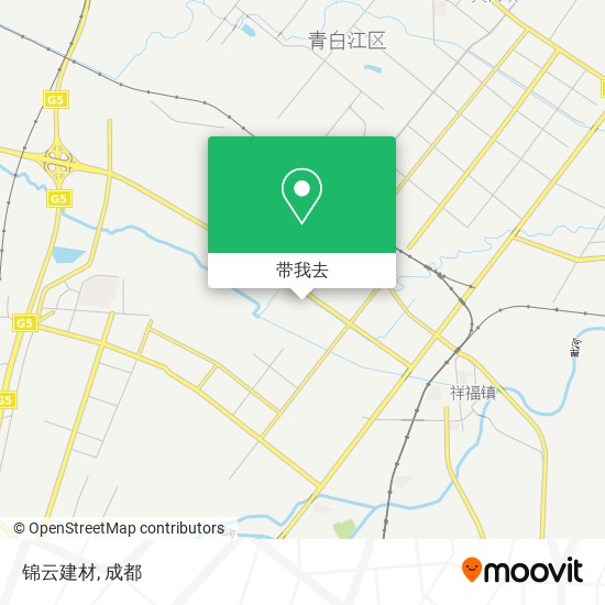 锦云建材地图