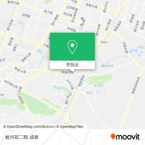 毗河苑二期地图