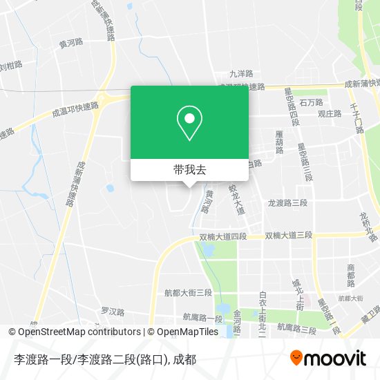 李渡路一段/李渡路二段(路口)地图