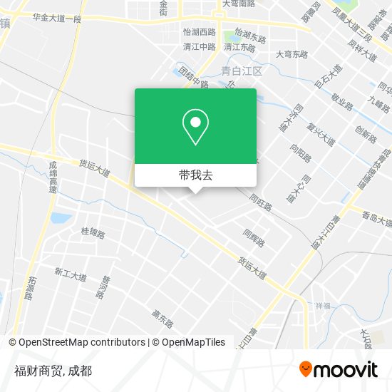 福财商贸地图