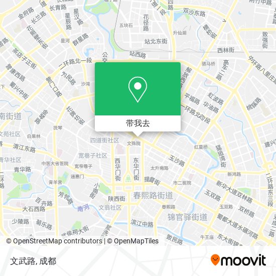 文武路地图