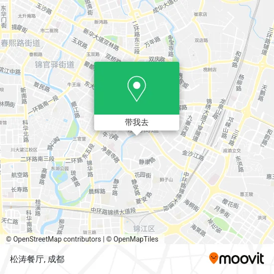 松涛餐厅地图