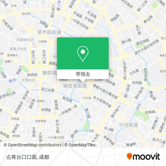 点将台口口面地图