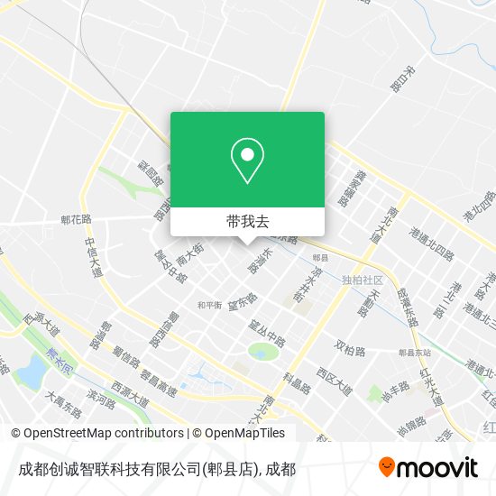 成都创诚智联科技有限公司(郫县店)地图