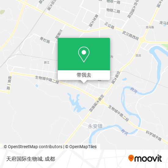 天府国际生物城地图