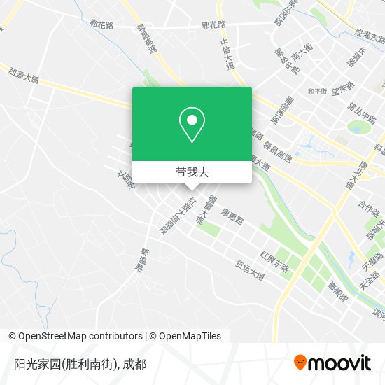 阳光家园(胜利南街)地图