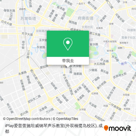 iPlay爱普蕾施坦威钢琴声乐教室(外双楠鹭岛校区)地图