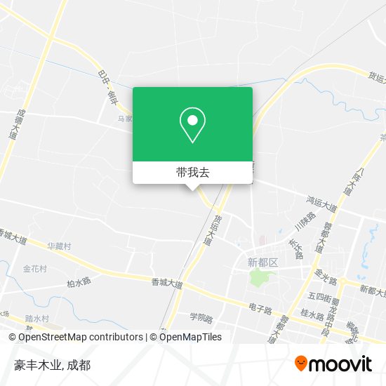 豪丰木业地图