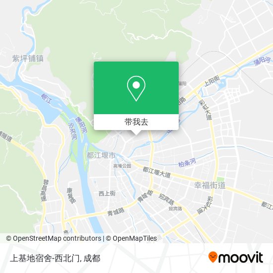 上基地宿舍-西北门地图