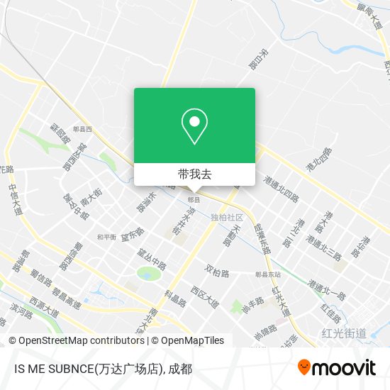 IS ME SUBNCE(万达广场店)地图