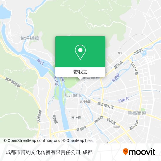 成都市博约文化传播有限责任公司地图
