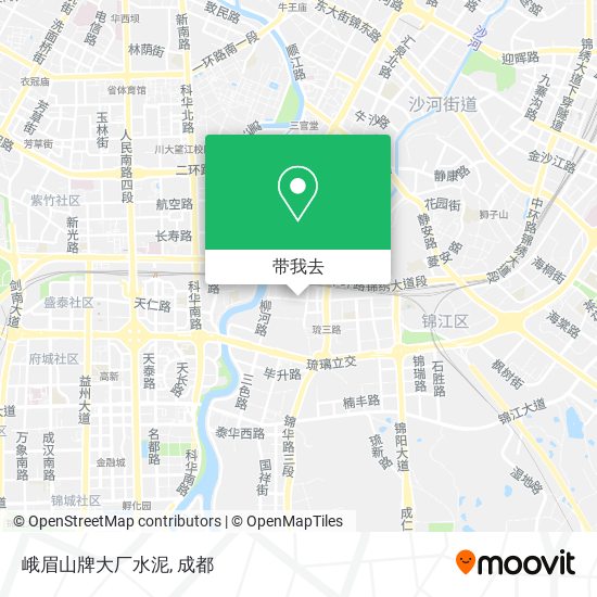 峨眉山牌大厂水泥地图