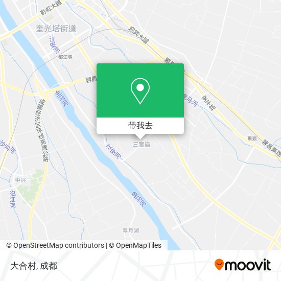 大合村地图