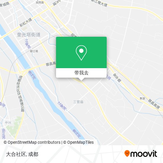 大合社区地图