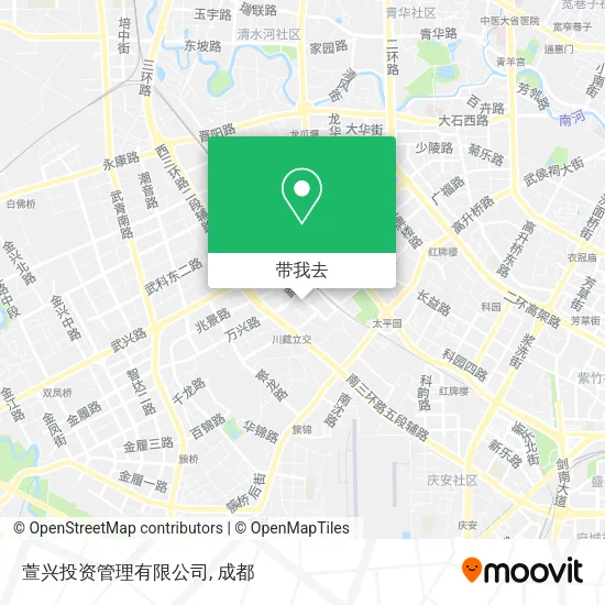 萱兴投资管理有限公司地图