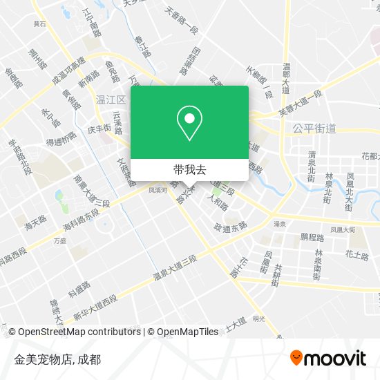 金美宠物店地图