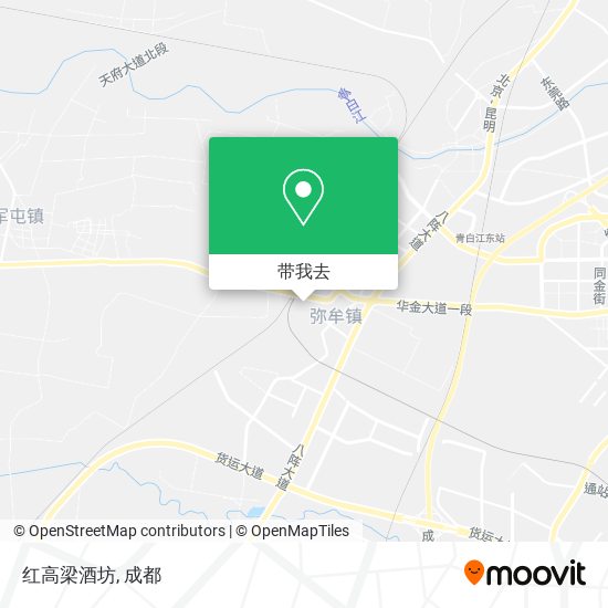 红高梁酒坊地图