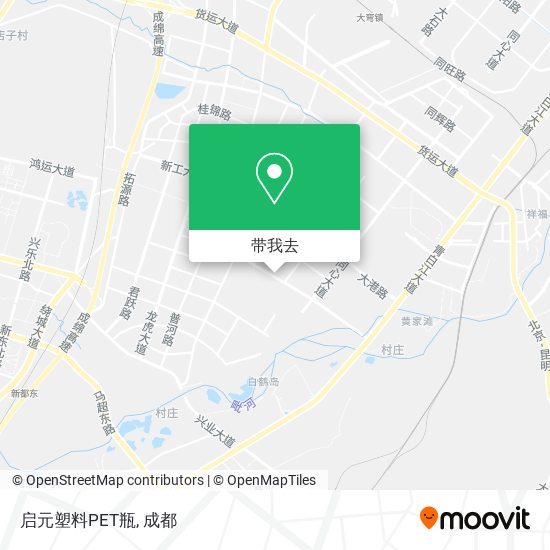 启元塑料PET瓶地图