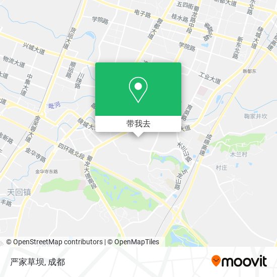 严家草坝地图