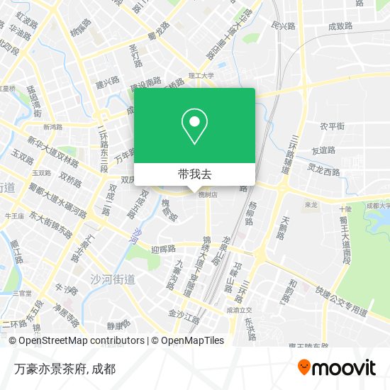 万豪亦景茶府地图