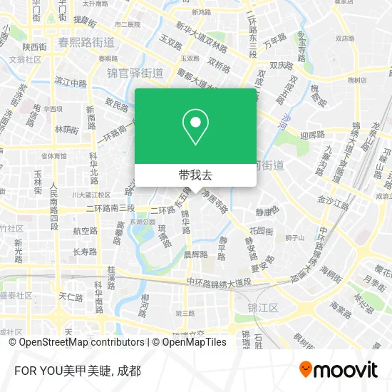 FOR YOU美甲美睫地图