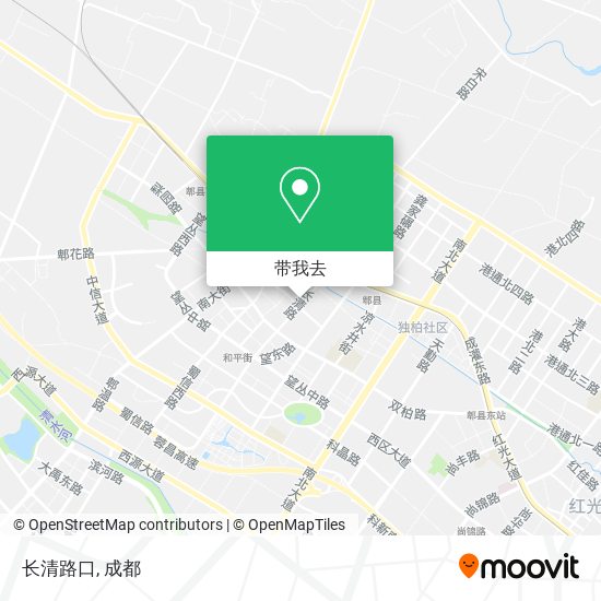 长清路口地图