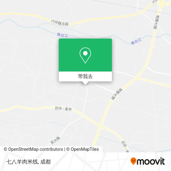 七八羊肉米线地图