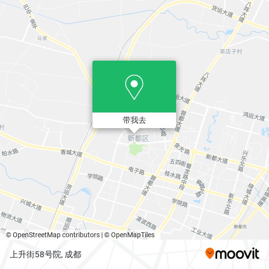 上升街58号院地图