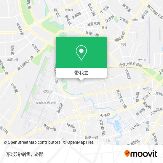 东坡冷锅鱼地图
