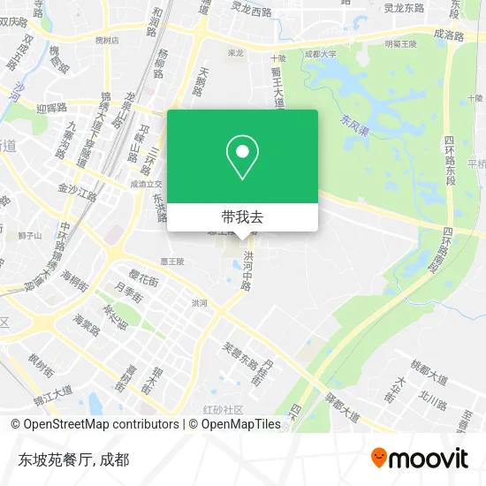东坡苑餐厅地图