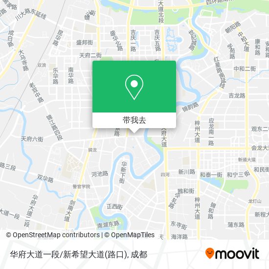 华府大道一段/新希望大道(路口)地图