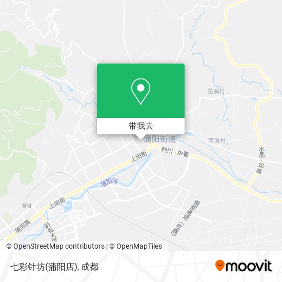 七彩针坊(蒲阳店)地图