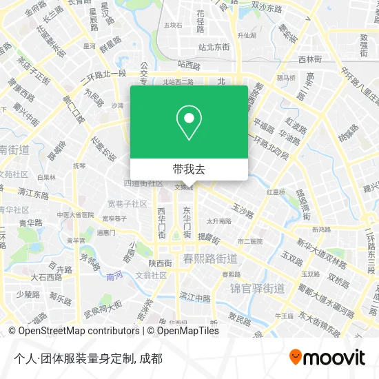 个人·团体服装量身定制地图