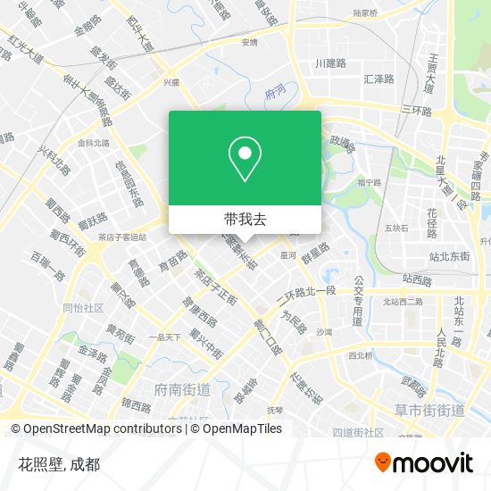 花照壁地图
