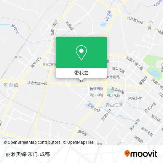丽雅美锦-东门地图
