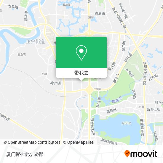 厦门路西段地图