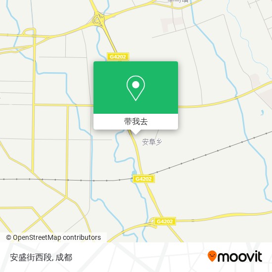 安盛街西段地图