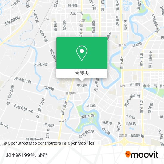 和平路199号地图