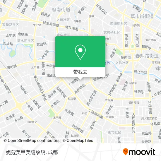妮蔻美甲美睫纹绣地图