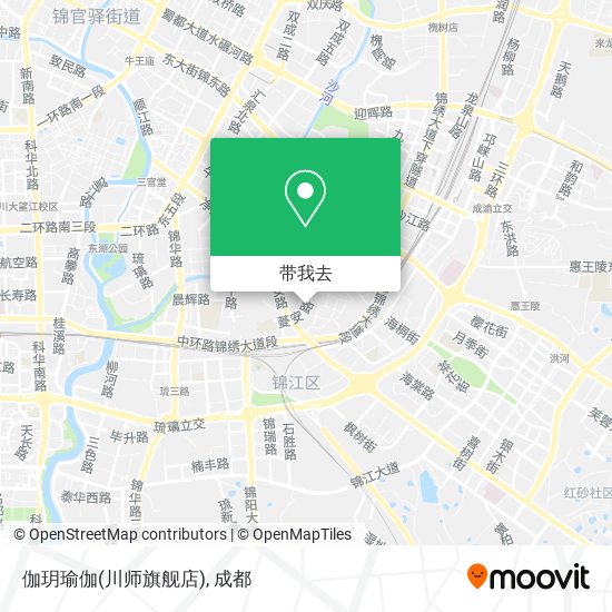 伽玥瑜伽(川师旗舰店)地图