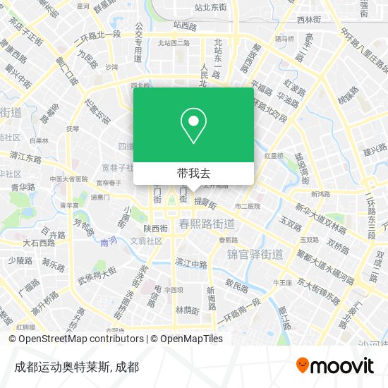 成都运动奥特莱斯地图