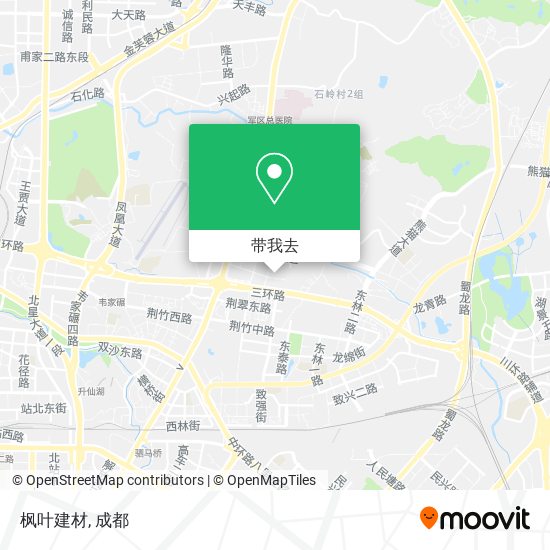 枫叶建材地图