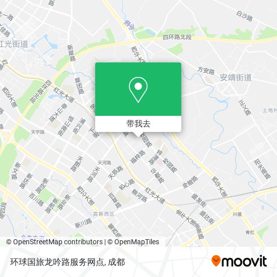 环球国旅龙吟路服务网点地图