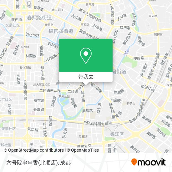 六号院串串香(北顺店)地图