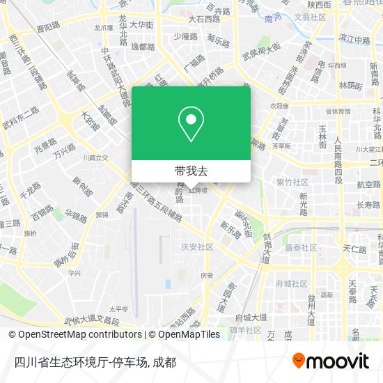 四川省生态环境厅-停车场地图