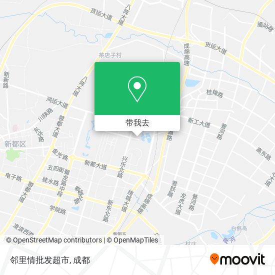 邻里情批发超市地图