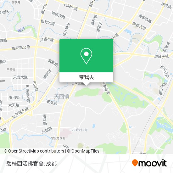 碧桂园活佛官舍地图