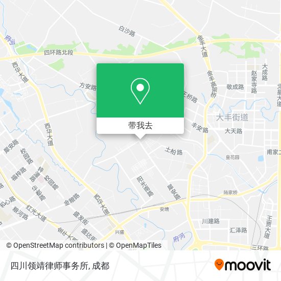 四川领靖律师事务所地图