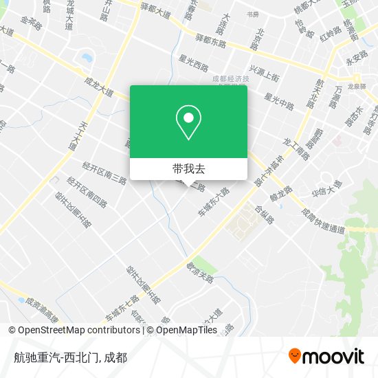 航驰重汽-西北门地图